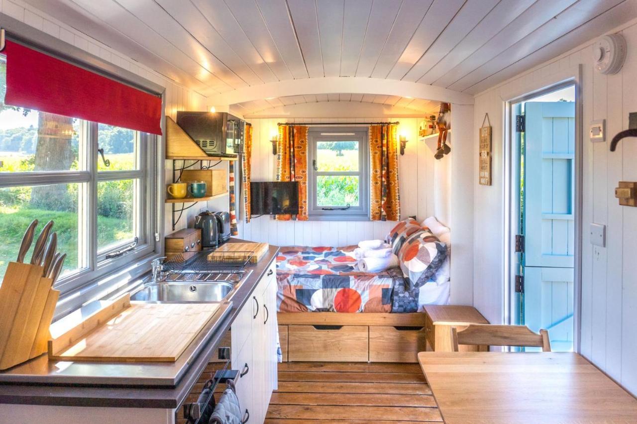 The Hideaway Hut - 1 Bed Shepherds Hut - Hereford Exterior foto